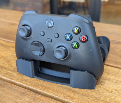 Xbox BLACK Triple Remote Controller Series X/S Holder Stand Storage Display