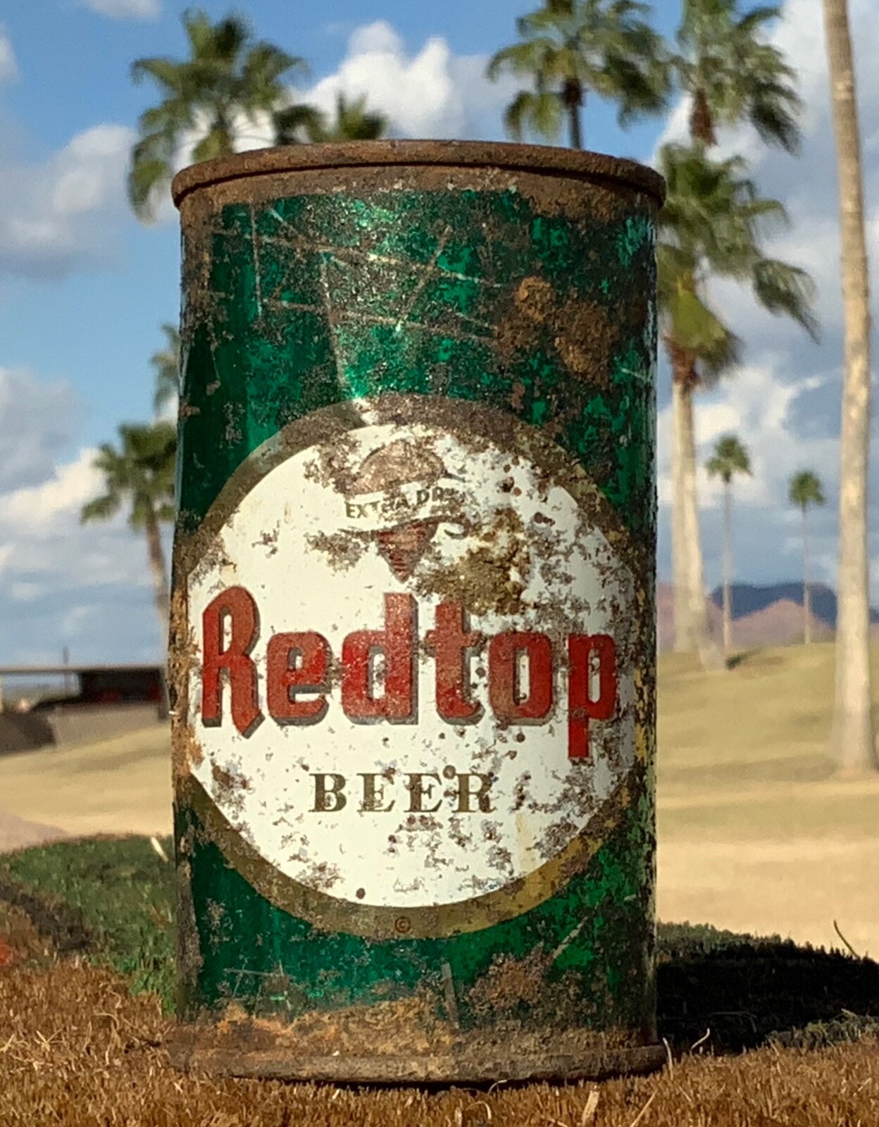 12oz REDTOP Flat Top Beer Can Cincinnati, Ohio eBay