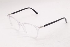 NEW RAY-BAN RB 7190 5943 CLEAR BLACK AUTHENTIC FRAMES EYEGLASSES 51-19