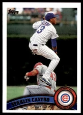 2011 TOPPS #247 STARLIN CASTRO CHICAGO CUBS