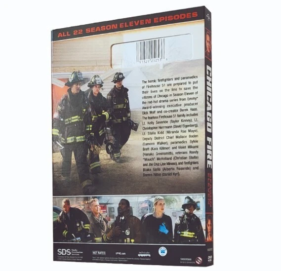 Chicago Fire: Season 11 DVD (DVD) Taylor Kinney Christian Stolte-Free shipping Foto 3 de 3