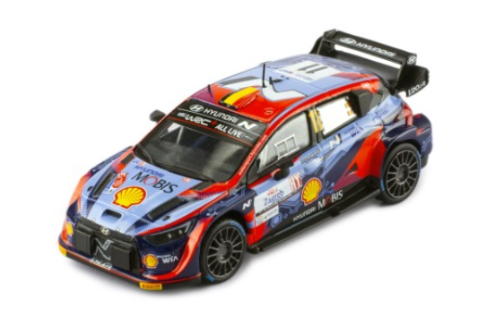IXO RAM851.22 - HYUNDAI I20 N RALLY1 #11 T.NEUVILLE RALLY CROATIA 2022 1/43 #NEW