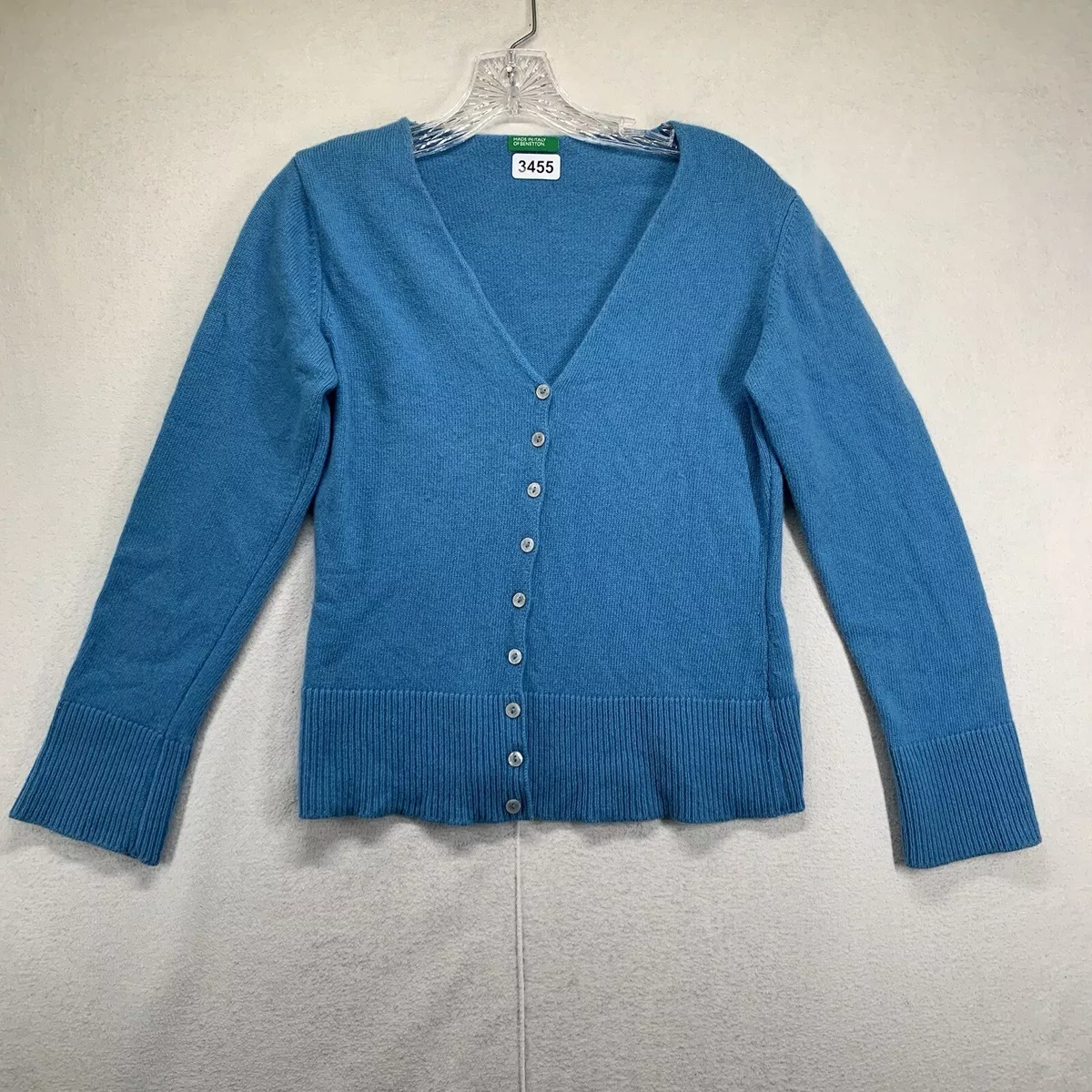 Benetton cashmere deals cardigan