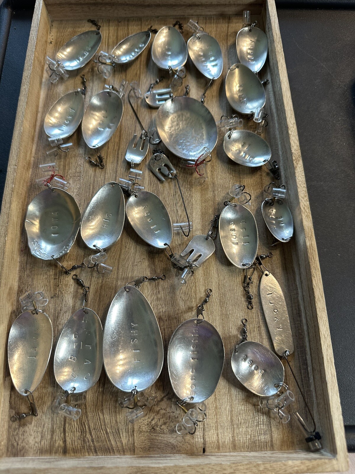 Vintage Silverware Fishing Lures Lot Of 25 | eBay