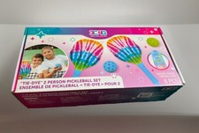 3C4G: Tie Dye 2 Person Pickleball Set - Play Pickleball Anywhere Your Heart