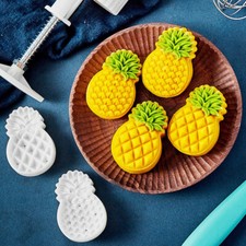 Household Items Bakeware Tools Cookie Cutter Pineapple Mooncake Mooncake Molds