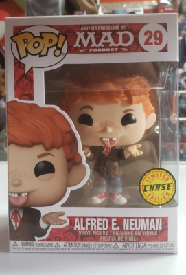 Funko POP! Mad - Alfred E. Neuman Vinyl Figure #29 (CHASE) w/Pop