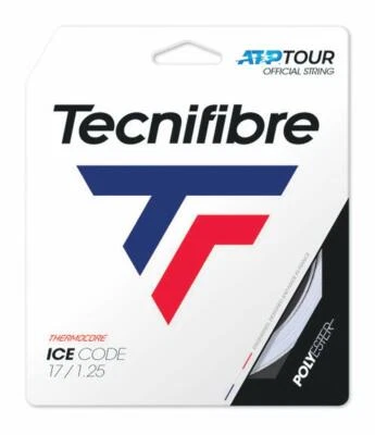 Tecnifibre Ice Code Tennisschnur - 1,25 mm/17G - 12 m Set - weiß - IceCode