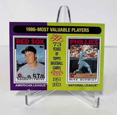 2024 Topps Heritage Baseball 1986 Most Valuable Players #197