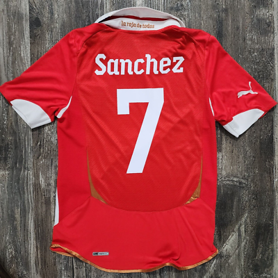 2011 Puma Chile Home Soccer Jersey Alexis Sanchez Kids L La Roja
