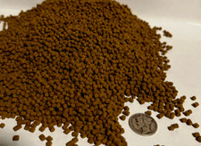 1/2 LB Premium  "Hi Intensity Color Enhancing" 3 mm Sinking Pellets Fish Food