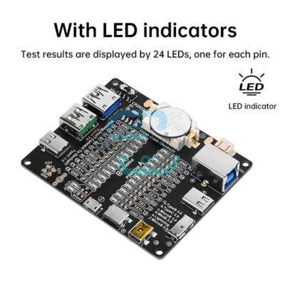 USB Cable Data Line Test Board USB Cable Checker Data Wire Charging Test Board