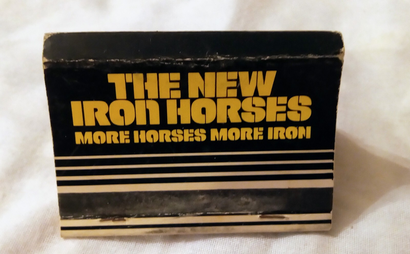 Vintage JOHN DEERE Dealership "Iron Horses" MATCH BOOK....Harrington