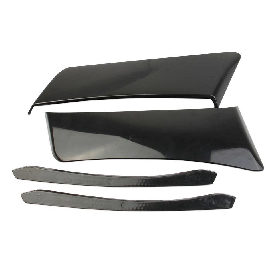 Fit For Ford Mustang 2015-2020 R Style Rear Side Fender Door Scoops Unpainted - Image 4 of 4