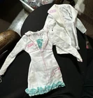 Barbie Doctor Outfit Clothes Medical Dress Lab Coat Vintage Doll Size