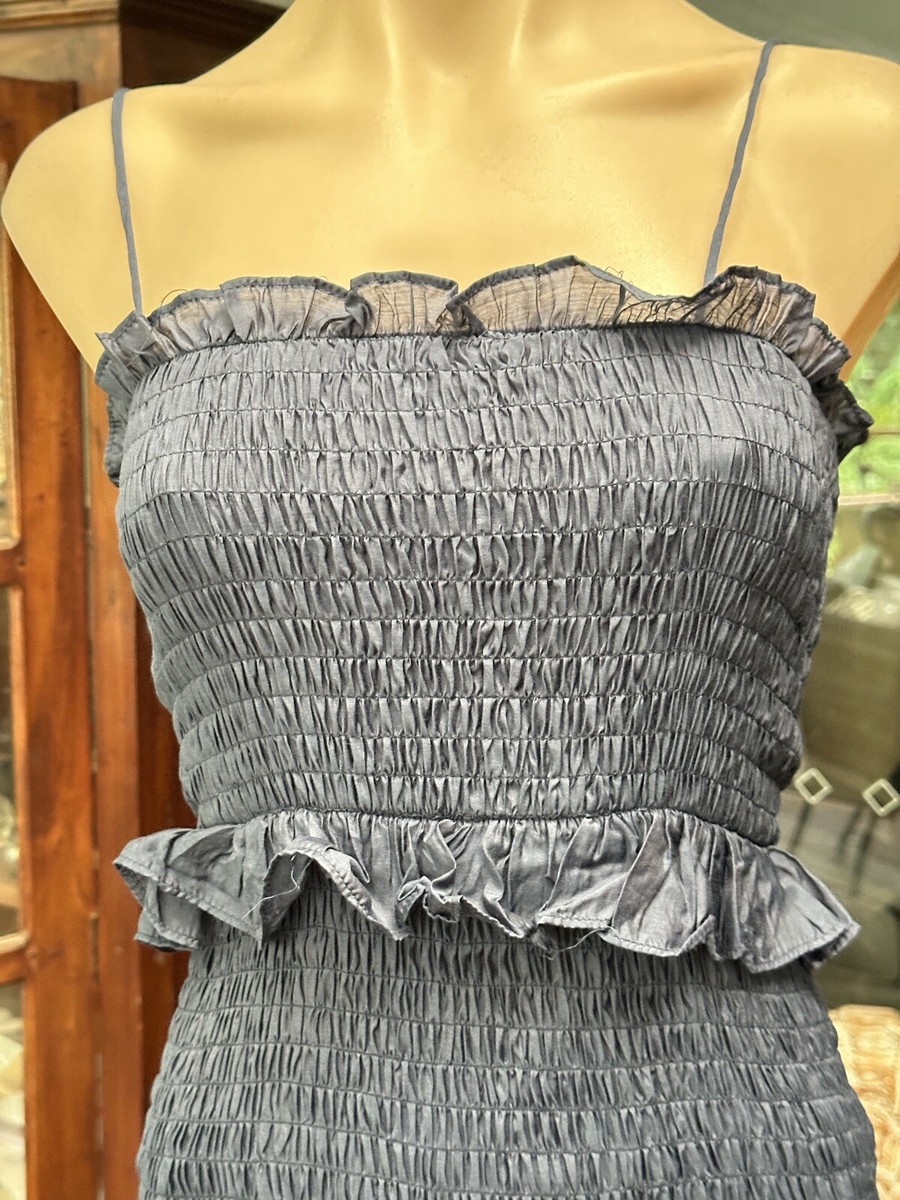 formal silver sequin dress Primavera Couture 4301 Black Silver Prom Dress Size 6 Long Sequin Slit V Neck Strapless Formal Pageant Gown main image 1