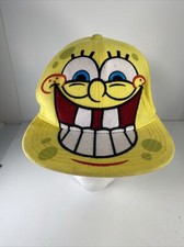 SpongeBob SquarePants Youth Fitted Hat Size L/XL Nickelodeon 2013
