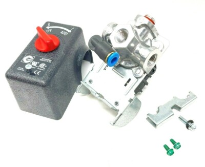 E111818 COLEMAN SANBORN PRESSURE SWITCH 4 PORT UNLOADER 145 ON-175