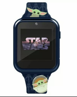 Star Wars The Child Children's Touch Screen Blue Watch In Stock Mandalorian