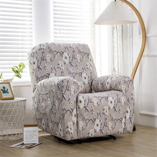 Copripoltrona reclinabile elastica stampata floreale copertura geometria nordica 4 pz/set - Foto 27 di 37