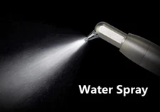 Dental Aluminum Oxide Microblaster with Water Spray Tungsten Steel Nozzle 4-Hole