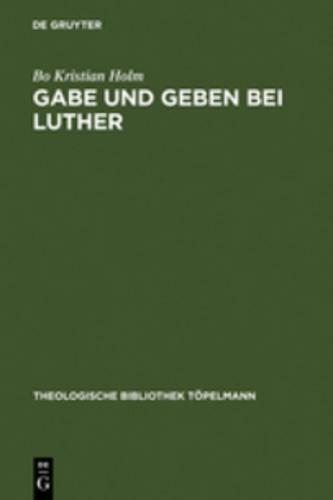 Thumbnail - Gabe Und Geben Bei Luther Das Verhältnis Zwischen Reziprozität Und