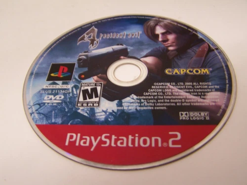 Resident Evil 4 (Sony PlayStation 2, 2005) Disc Only