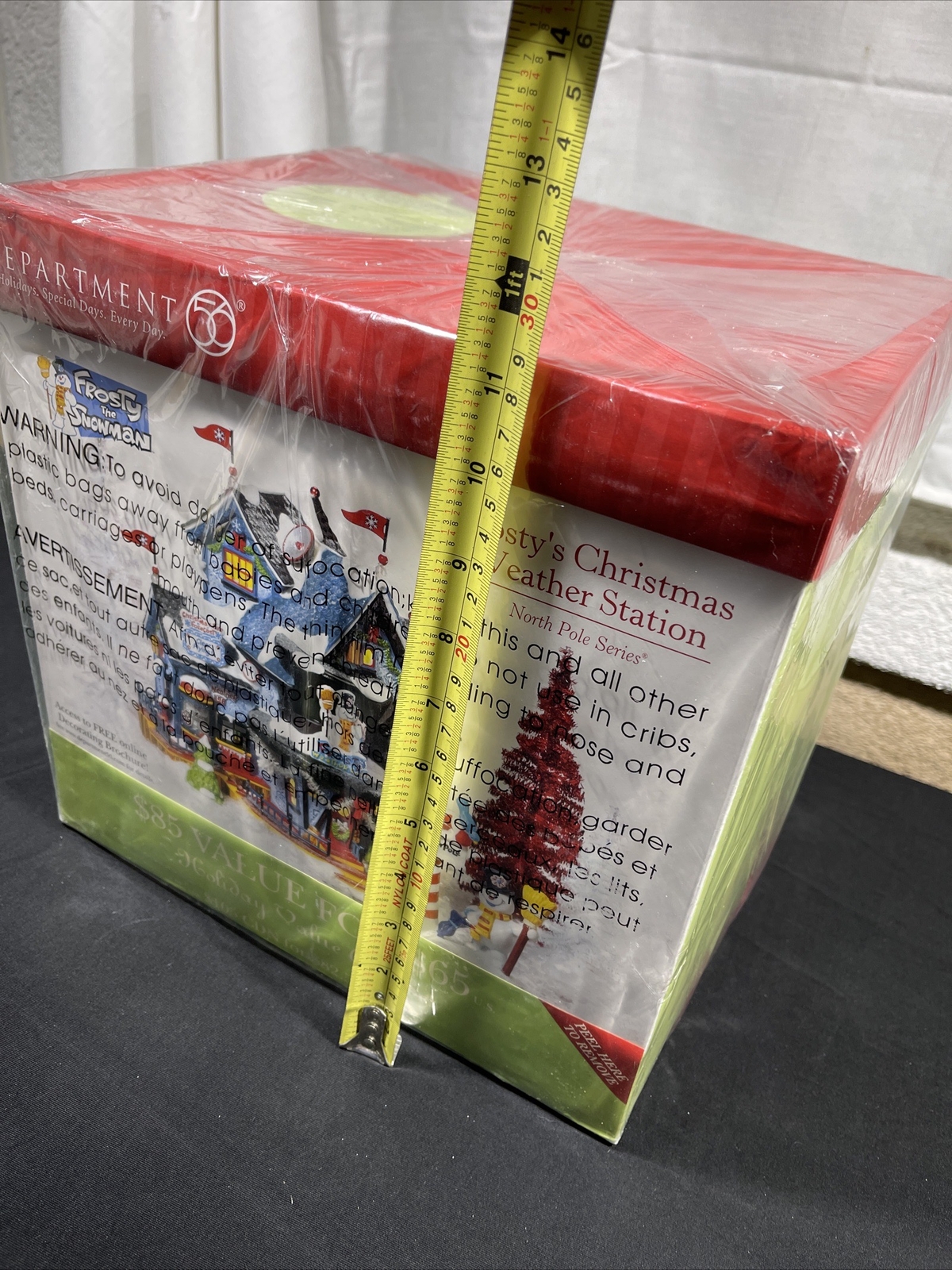 Dept 56 North Pole Frosty's Christmas Weather Station Retired 2005 Collectible