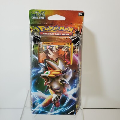 Pokemon TCG Twilight Rogue Theme Deck - Sun & Moon Forbidden Light Lycanroc