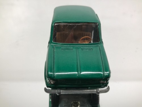 MEBETOYS MATTEL A-1 FIAT 850 -GREEN METALLIC 1:42- GOOD CONDITION - 481 - Imagen 2 de 6