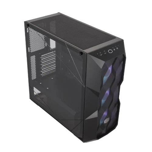 CoolerMaster MasterBox TD500 Mesh w/ctrl PC Computer Case ATX MCB-D500D-KGNN-S01 - Image 3 of 4