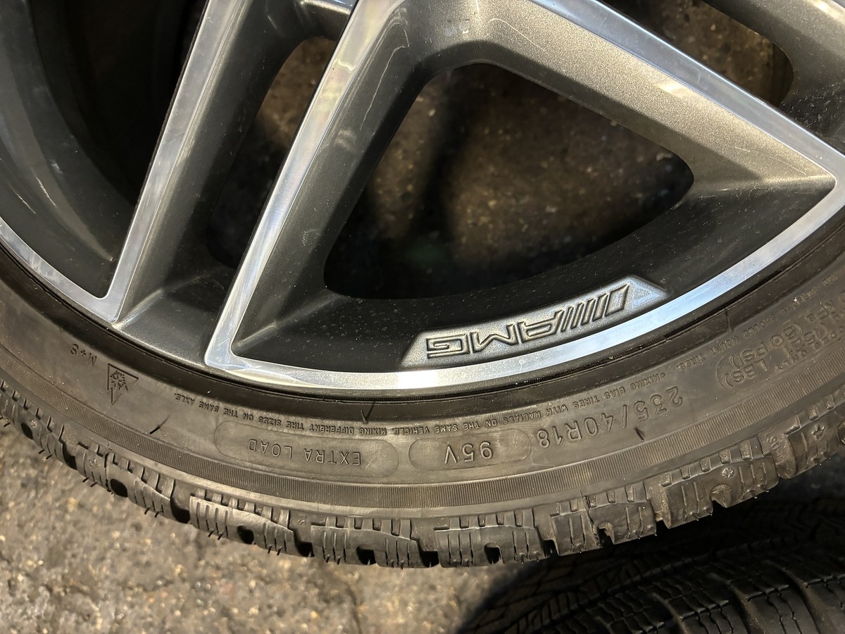 4 Orig Mercedes-Benz Winter Wheels AMG 235/40 R18 95H a