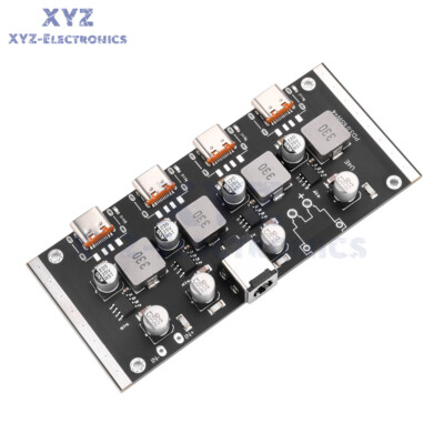 4-way PD65W Fast Charging Module Type-C USB Support PD3.0/2.0 QC3.0/2.0 FCP AFC