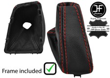 ROT NAHT LEDER AUTOMATISCH SCHALTSACK+KUNSTSTOFFRAHME F?R BMW 2 F45 F46 14-18