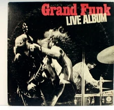 Grand Funk Live Album Double LP [Capitol SWBB-633]