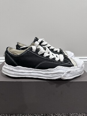 Maison Mihara Yashurio MMY Black Hank OG Low Sneakers | eBay