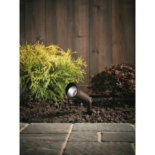 Kichler Landscape 28311 - 3 Watt Olde Bronze LED Spot Light - 12 Volts (4 Pack) - Image 4 of 4