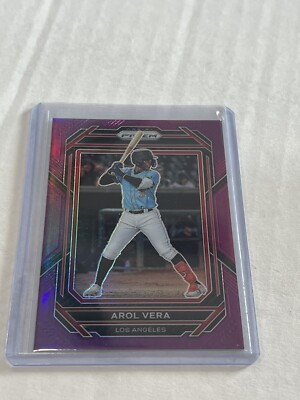 2023 Panini Prizm Arol Vera Purple Prizm /99