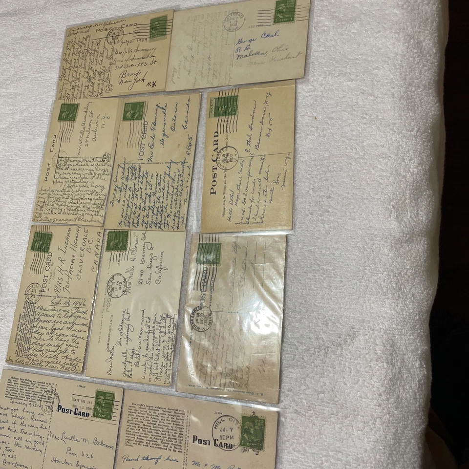 One Cent Green Stamp Presidential Issue 1938 George Washington - Image 3 of 4