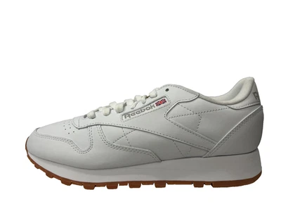 Reebok Classic Leather Sneaker Herren Weiß/Gum UK 9 US 10 EU 43 GY0952 2025 - Bild 1 von 4