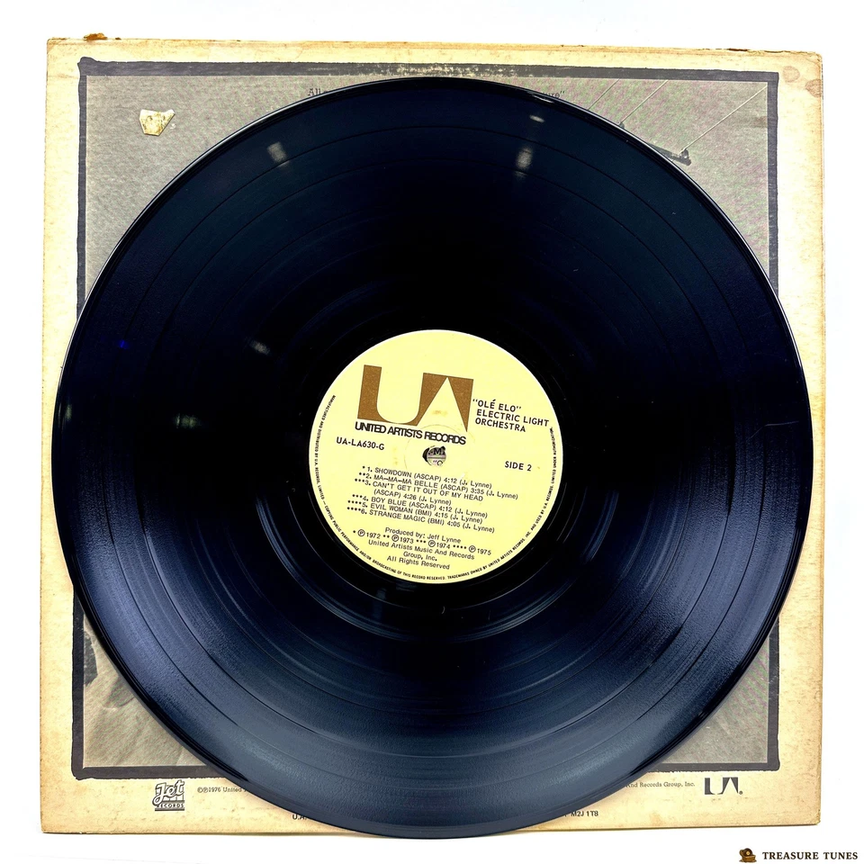 Electric Light Orchestra – Olé ELO Vinyl (LP, Compilation) - Image 4 of 4