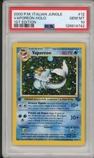 Prix de Vaporeon [1st Edition] #12 | Pokemon Jungle | Cartes de Pokemon
