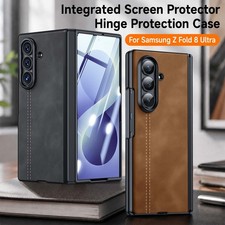 For Samsung Galaxy Z Fold8 Ultra 2026 Case Hinge Cover w/ Front Screen Protector