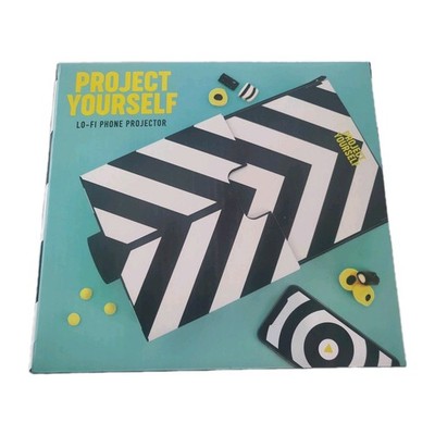 Project yourself lo-fi smartphone projector fits up to 6.3in w / 3.1 in LUCKIES
