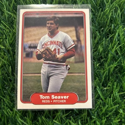 1982 Fleer Baseball #82 Tom Seaver Cincinnati Reds C5 | eBay