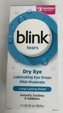 Blink - Tears - Dry Eye Lubricating Eye Drops - 1 fl oz - Exp 01/28+ FAST 📭 🚚&sect;