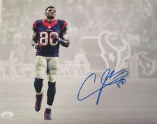 Andre Johnson Signed Autographed 11X14 Photo JSA COA SPOTLIGHT HOF 24
