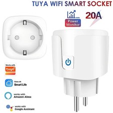 16A WLAN Smart Steckdose Stromzähler Zeitschaltuhr Alexa Google Tuya Smart …