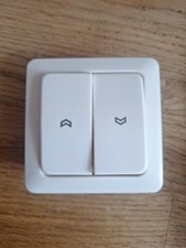 1x Jung Abdeckung Abdeckrahmen Blende Jalousie 5950302 05950306 alpinweiss