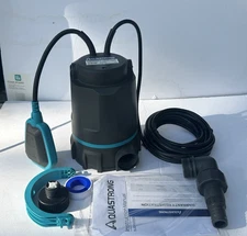 Aquastrong 1/2 HP Utility Pump 3159 GPH Submersible Water Pump with Float Switch